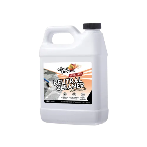 neutral cleaner front trans the grout doctor<sup>®</sup> neutral cleaner concentrate