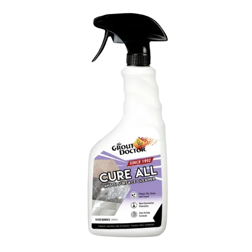 Grout Doctor multi-surface cleaner spray bottle.