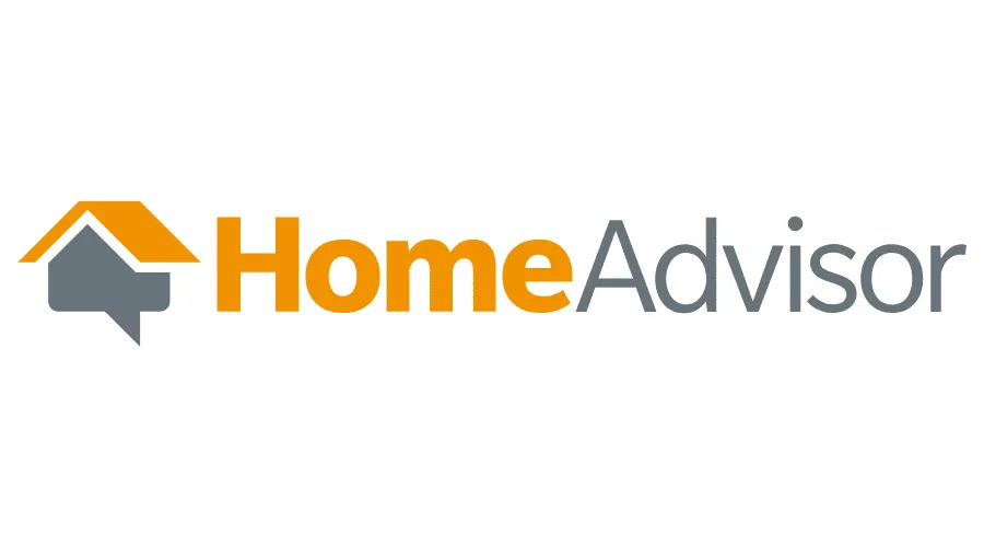HomeAdvisor logo featuring a house icon