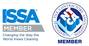 Logos of ISSA and NLTCA membership.